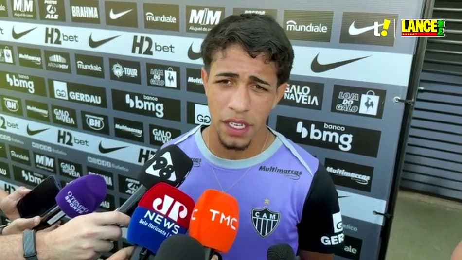thumbnail Em busca de espaço, lateral do Atlético projeta sequência e revela sonho na carreira