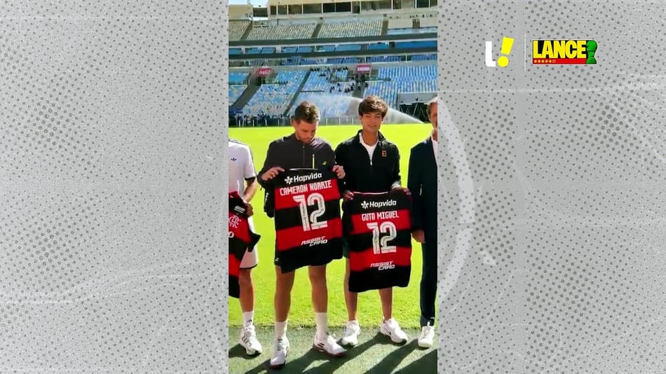 thumbnail Campeão de duplas juvenis de Wimbledon, Guto Miguel recebe camisa do Flamengo e do Fluminense no Maracanã, assim como outros participantes do UTS