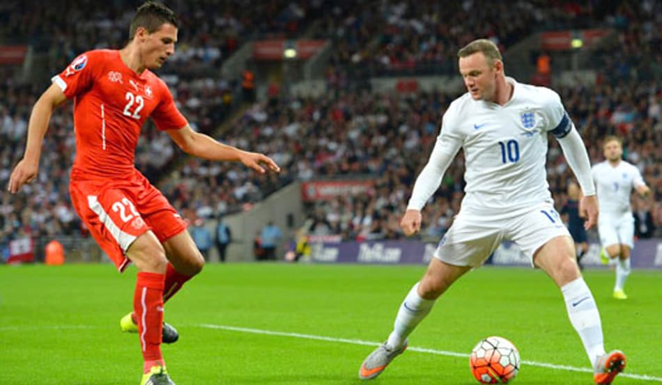 Inglaterra já está na Euro, e a Suíça está próxima (Foto: Glyn Kirk/AFP)