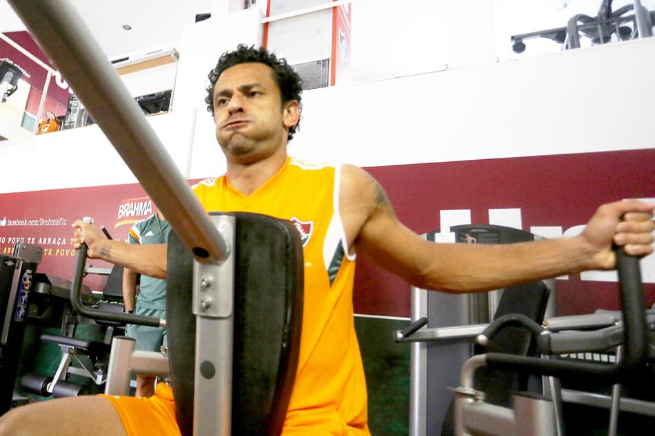 Fred não aparece no campo e segue como dúvida no Fluminense