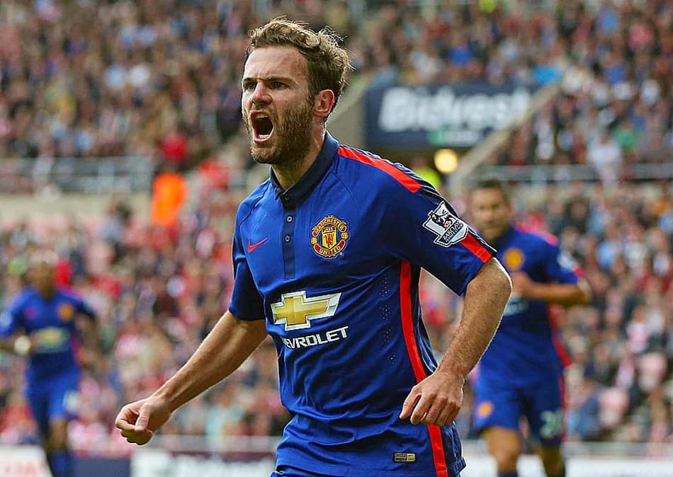 Juan Mata - Sunderland x Manchester United (Foto: Ian MacNicol/ AFP)