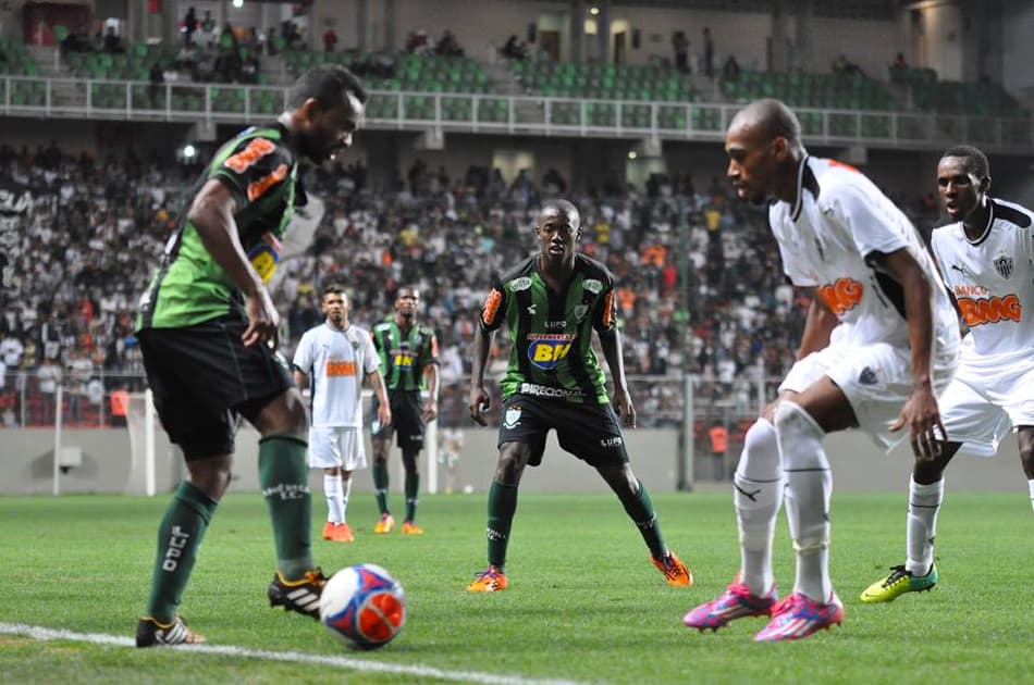 América levou o melhor diante do Atlético na final da Taça BH (Foto: Divulgação/América)