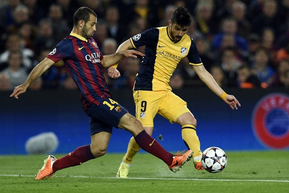 Barcelona x Atlético de Madrid (Foto: AFP)