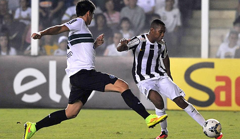 Santos x Coritiba - Robinho (Foto: Ivan Storti/LANCE!Press)