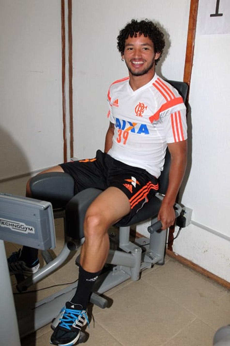 Arthur - Treino do Flamengo (Foto: flamengo.com.br)
