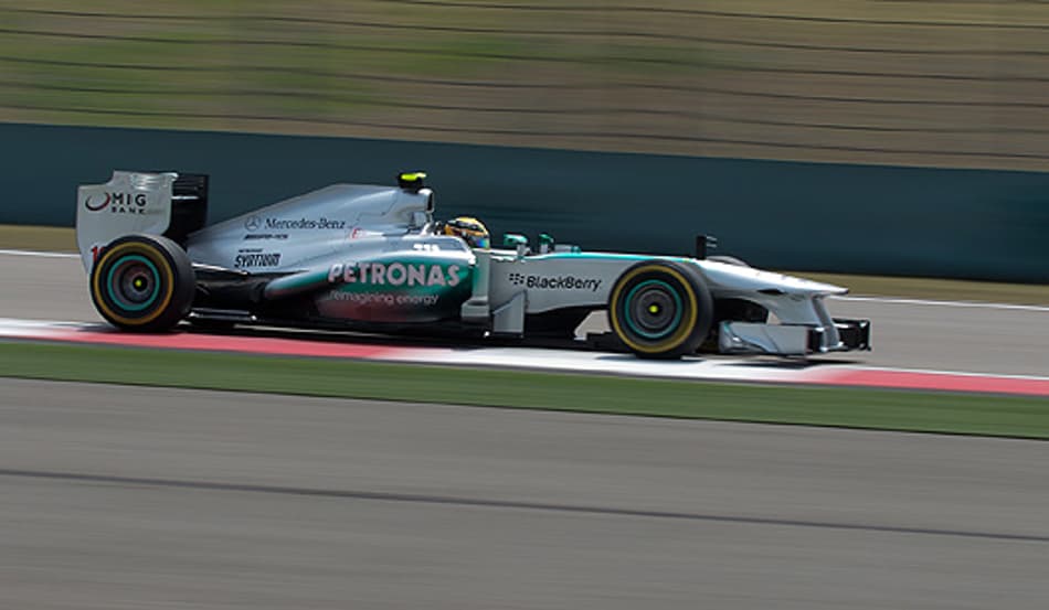 GP da China de F1 - Lewis Hamilton poleposition (Foto: Ed Jones/AFP)
