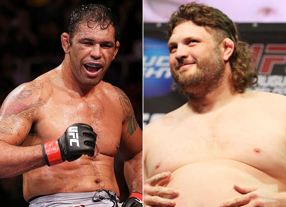 Minotauro e Roy Nelson (Fotos: UFC)
