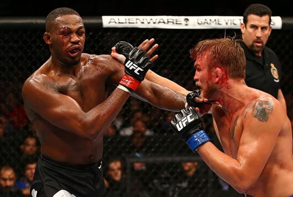 Jon Jones, Gustafsson (FOTO: UFC)