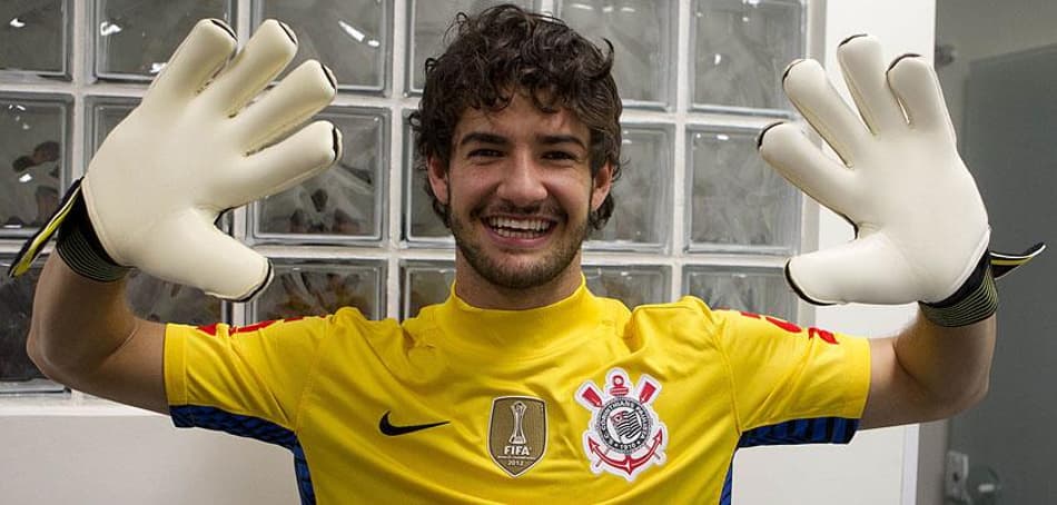 Alexandre Pato também fez uma homenagem aos goleiros do Corinthians (crédito: divulgação)