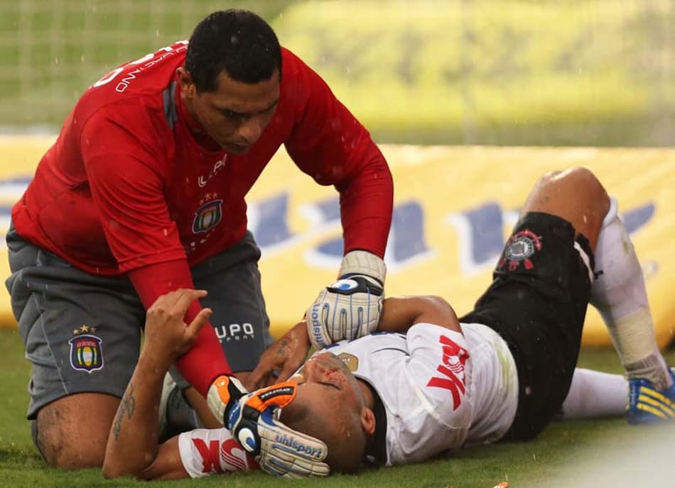 Corinthians x São Caetano - Sheik(Foto: Tom Dib)