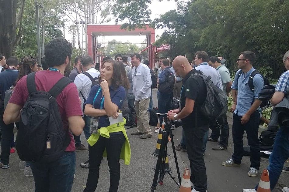 Colômbia no CT de Cotia, do São paulo (Foto: Marcio Porto)
