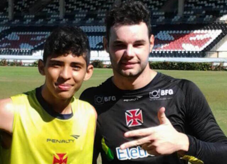 Gabriel e Alessandro - Vasco (Foto: Reprodução)
