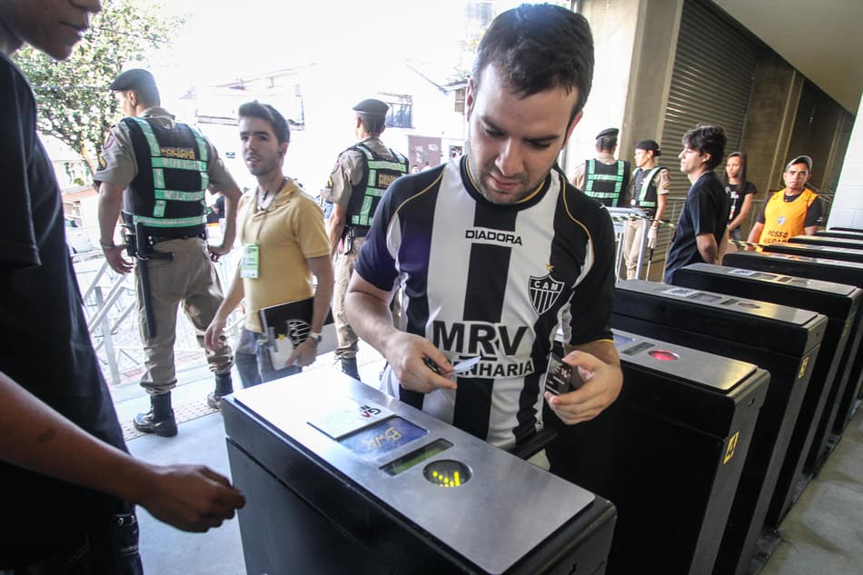 Galo na Veia (Foto: Bruno Cantini/CAM)