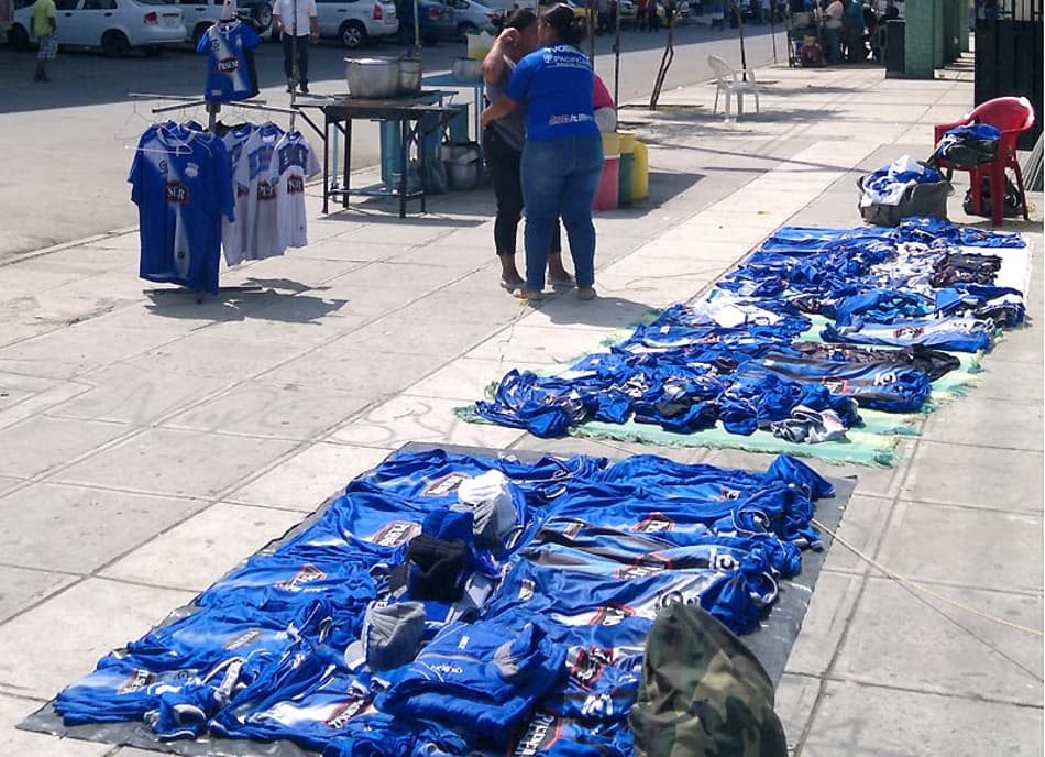 Estádio Capwell - Emelec x Fluminense (Foto: Sergio Areas)
