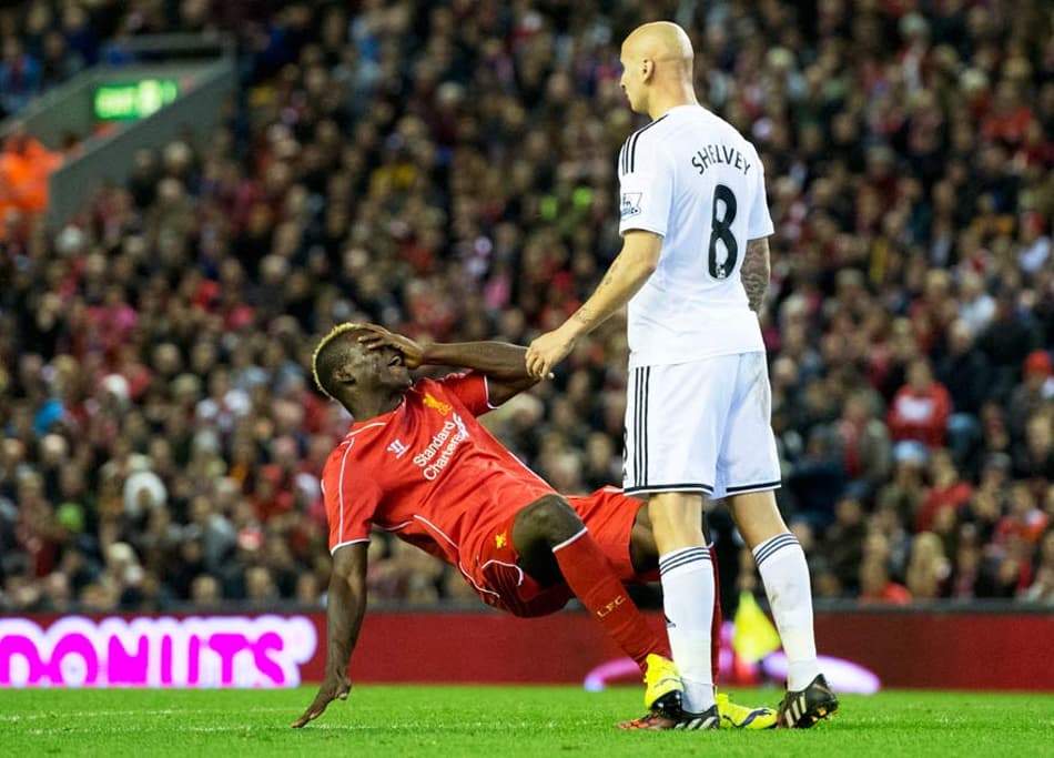 Balotelli - Liverpool x Swansea City (Foto: Oli Scarff/AFP)
