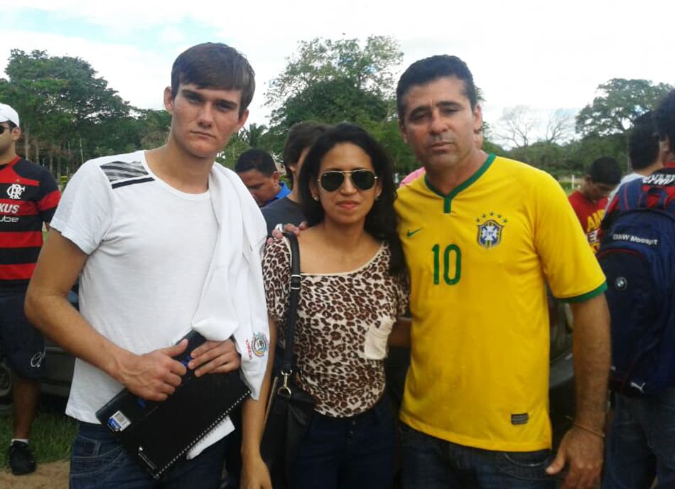 Flamengo na Bolívia (Foto: Wallace Borges)