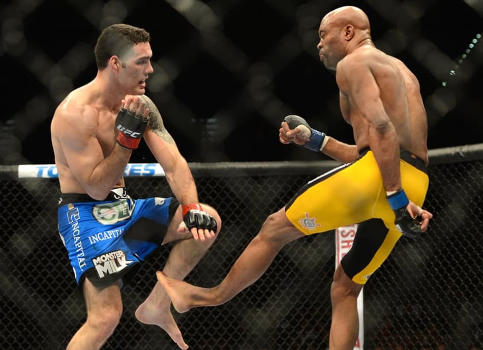 Anderson Silva Lesionado (Foto: Today Sports/ Reuters)