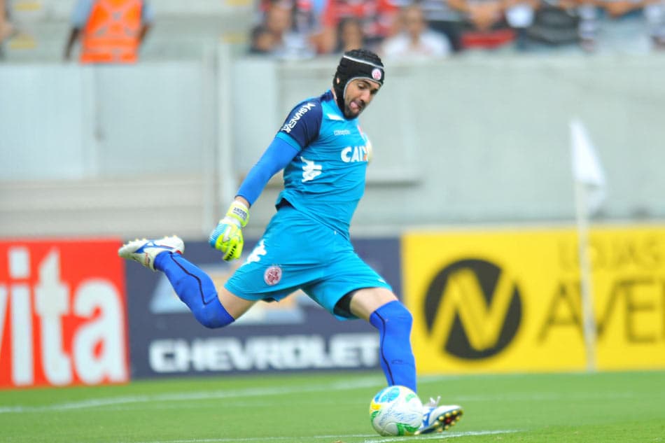 Andrey, goleiro do América-RN (Foto: Aldo Carneiro/LANCE!Press)