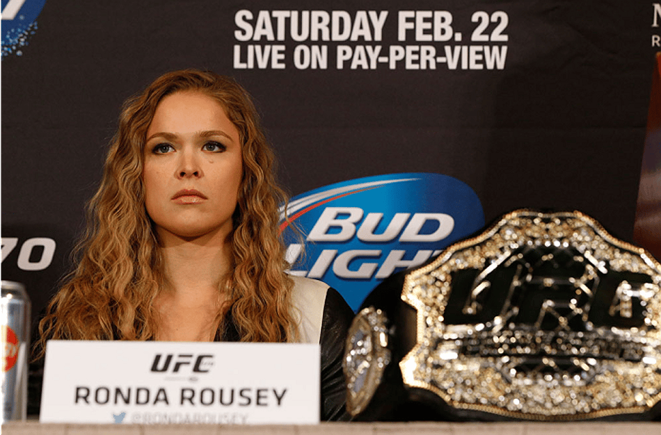Muita moral! Ronda Rousey é a atleta mais pesquisada na internet