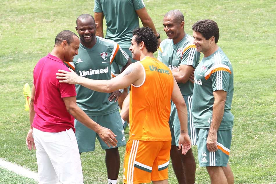 Tuta - Treino do Fluminense (Foto: Paulo Sérgio/LANCE!Press)