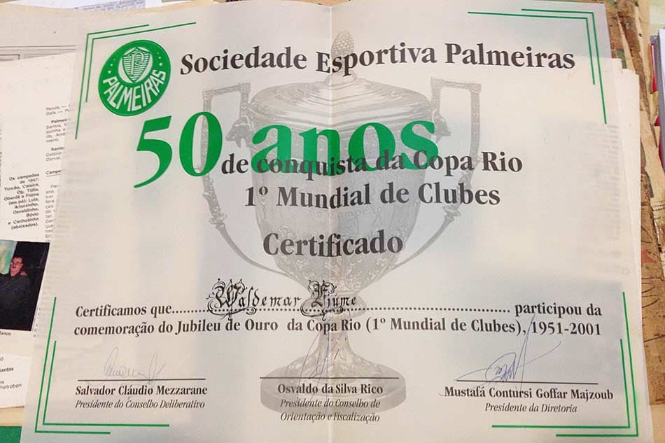 Especial Palmeiras - Waldemar Fiúme (Foto: Thiago Salata)