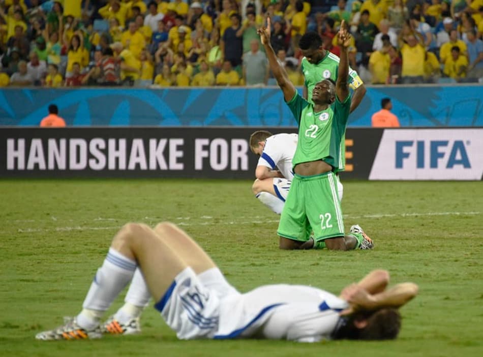 Nigéria vence e elimina a Bósnia da Copa (Foto: Juan Barreto/AFP)
