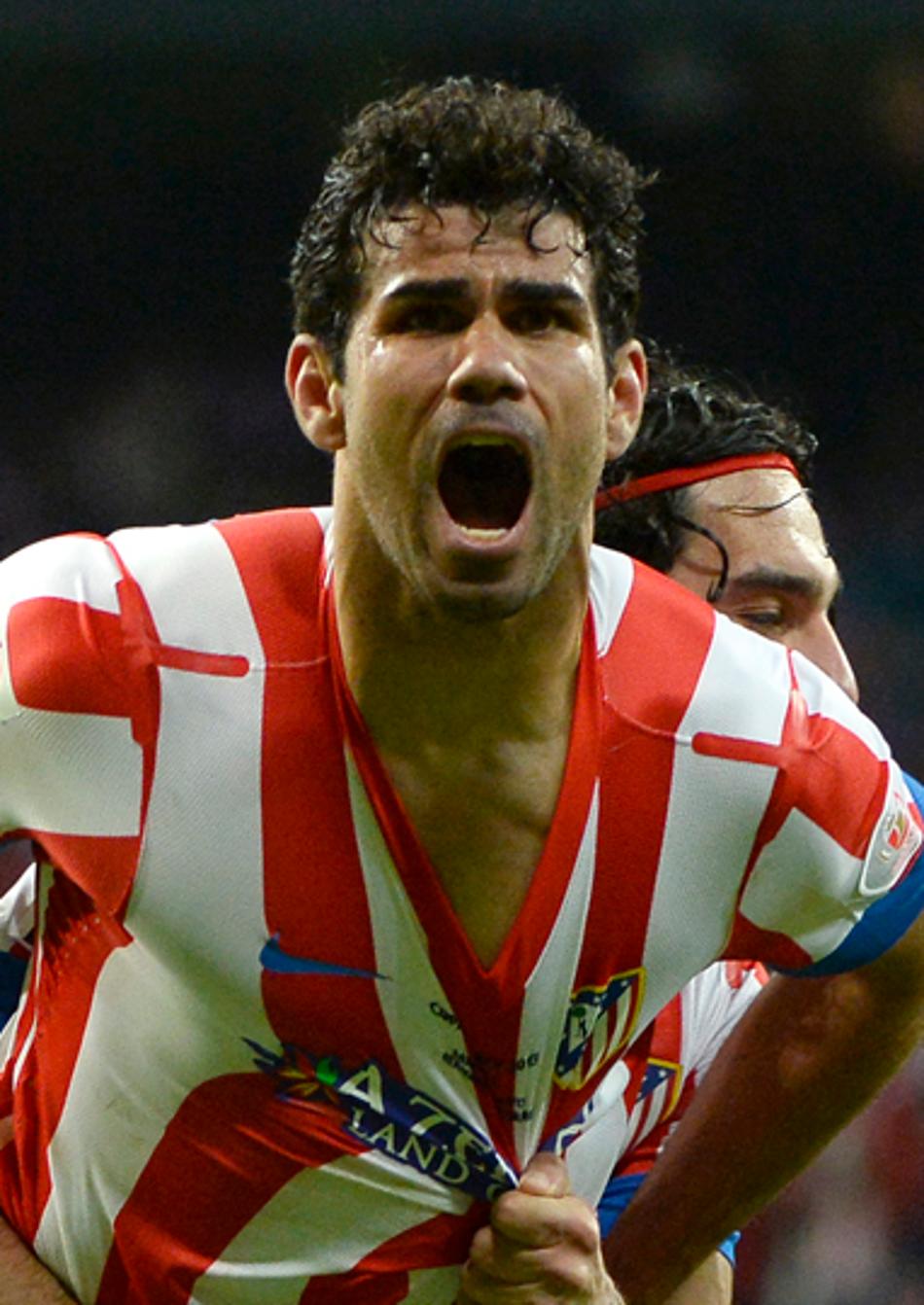 Diego - Atlético de Madrid (Foto: Pierre Philippe Marcou/AFP)