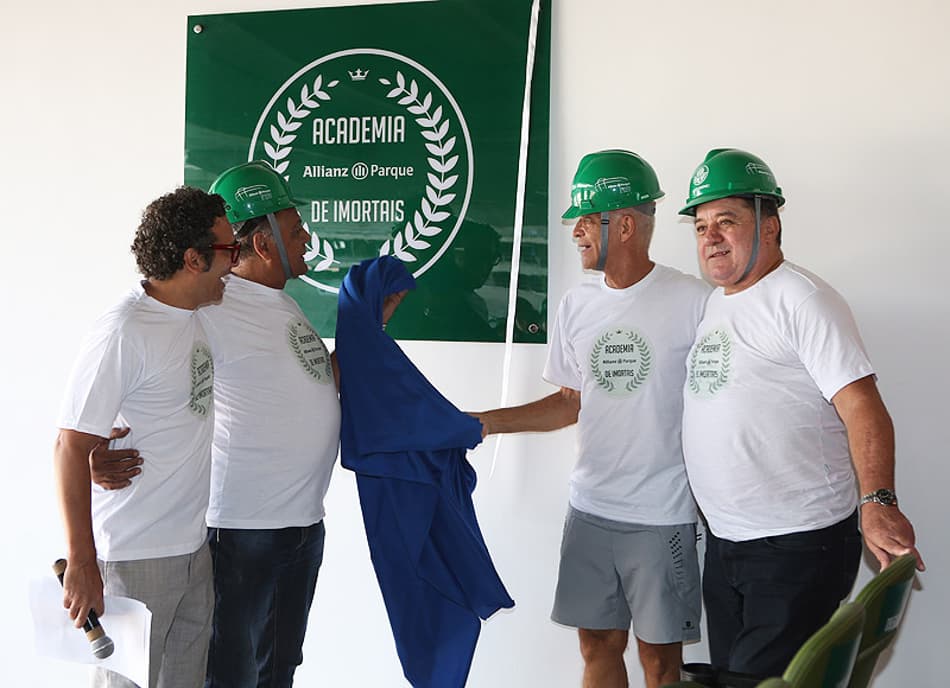 Homenagem do Palmeiras aos ídolos no Allianz Parque (Foto: Ari Ferreira/LANCE!Press)
