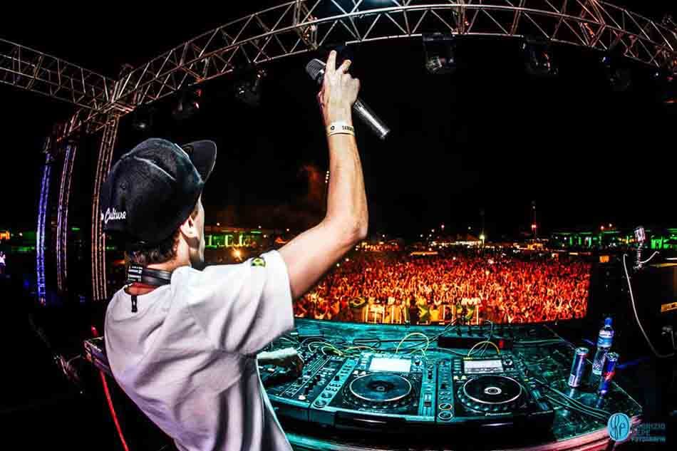 E-Cologyk durante o festival Federal Music, em Brasília (Foto: Fabrizio Pepe)