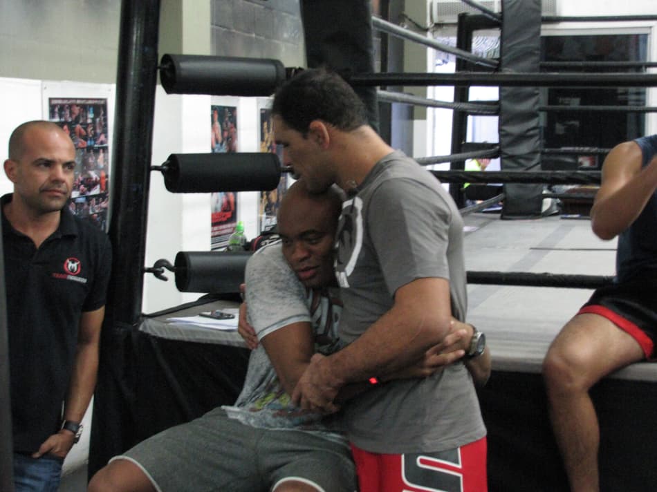 Anderson Silva, Rodrigo Minotauro (FOTO: Luis Fernando Coutinho)