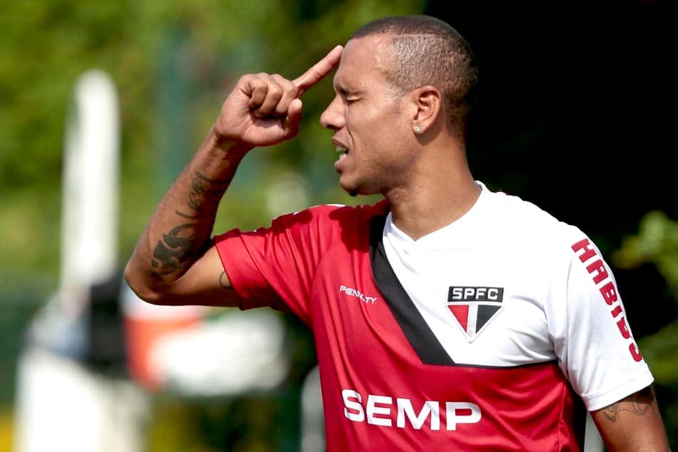 Luis Fabiano - Treino do São Paulo (Foto: Ale Cabral/ LANCE!Press)