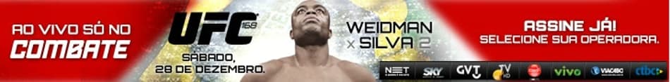 UFC 168, Combate (FOTO: Reprodução)