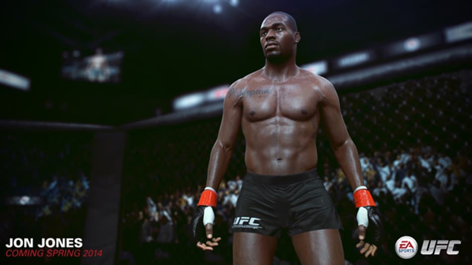 Jon Jones em video-game (FOTO: Divulgação)