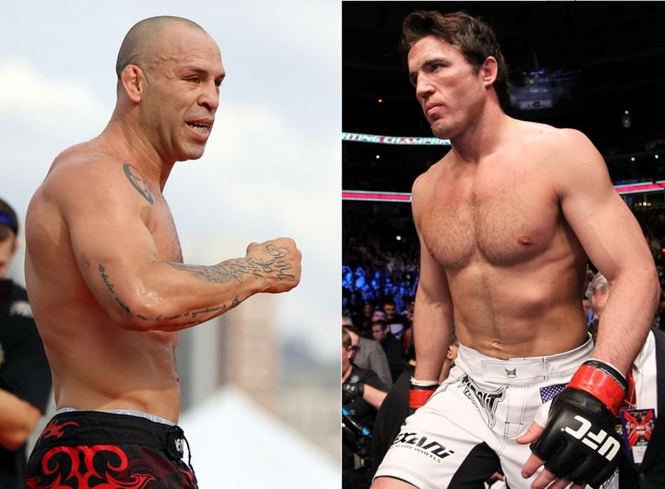 Wanderlei Silva, Chael Sonnen (FOTO: Dilvulgação)