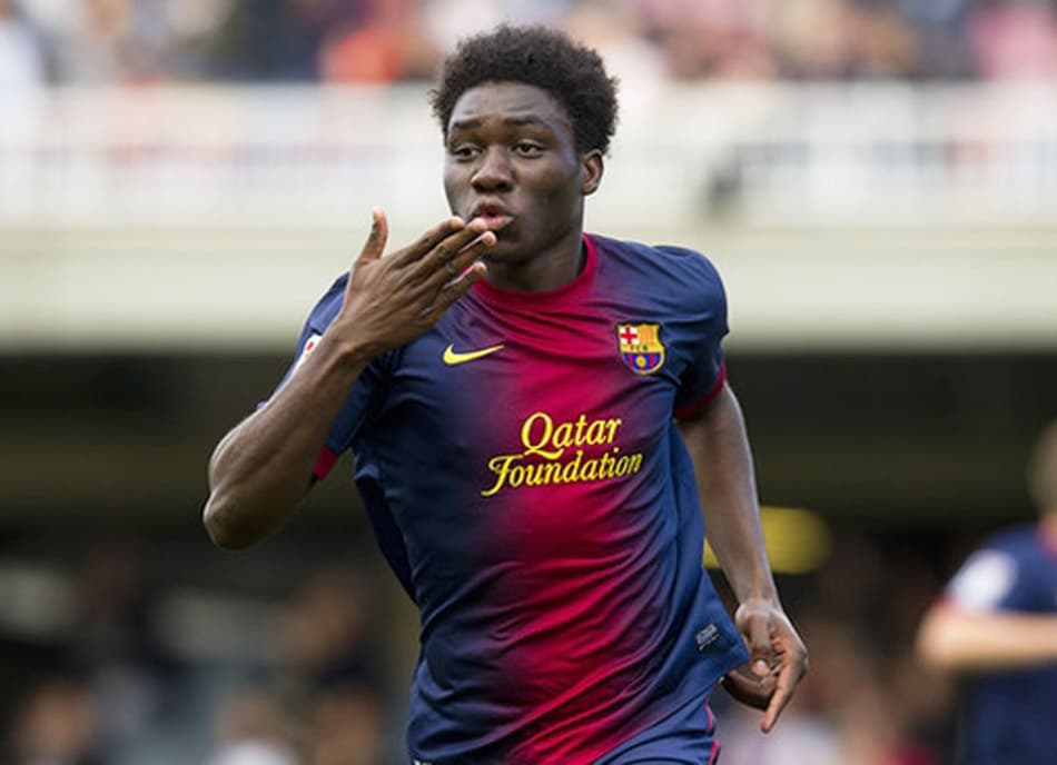Dongou - Barcelona (Foto: AFP)