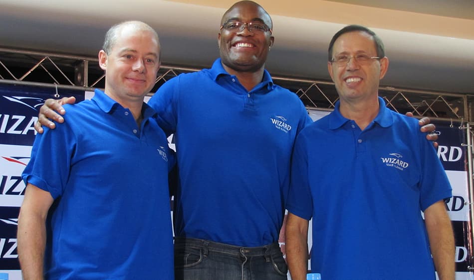 Coletiva de imprensa com Anderson Silva (Foto: Luis Fernando Coutinho)