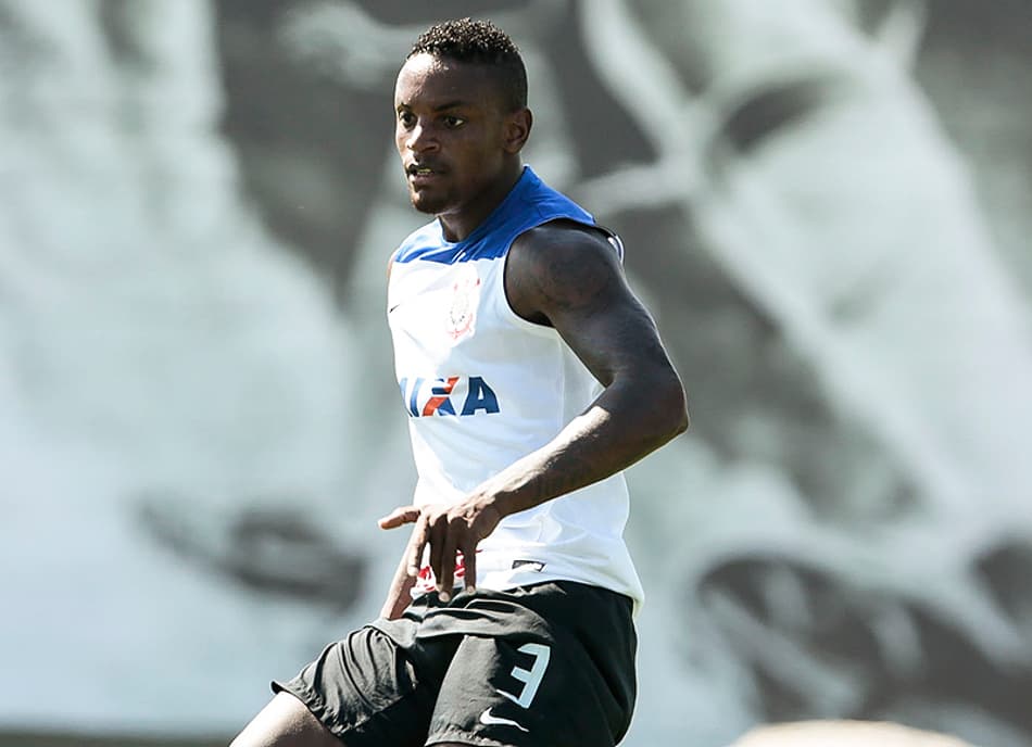 Cleber - Treino do Corinthians (Foto: Miguel Schincariol/ LANCE!Press)