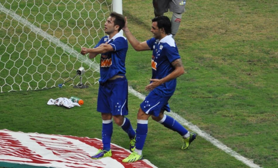 Éverton Ribeiro e Ricardo Goulart - Cruzeiro (Foto: Divulgação/Cruzeiro)
