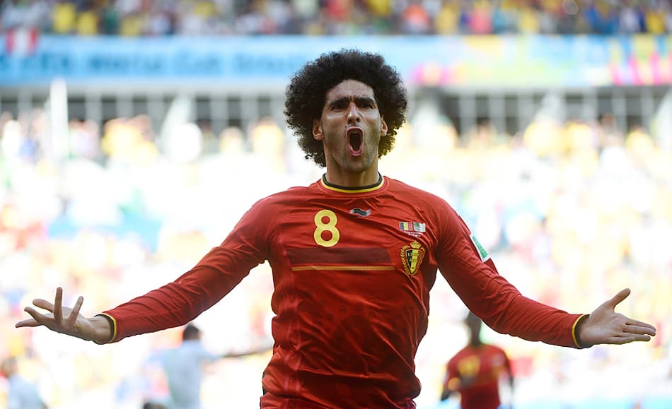 Bélgica vira e vence Argélia (Foto: Martin Bureau/AFP)