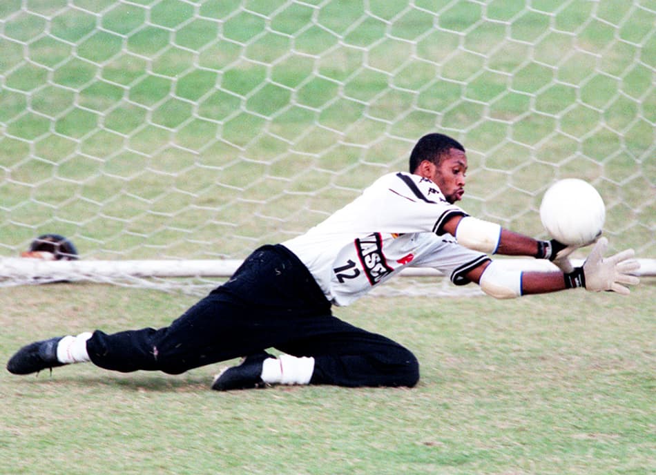 Helton no Vasco (Foto: Sergio Moraes)