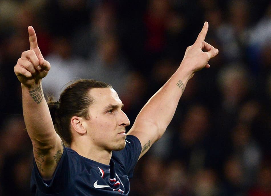 Ibrahimovic (Foto: Franck Fife/AFP)