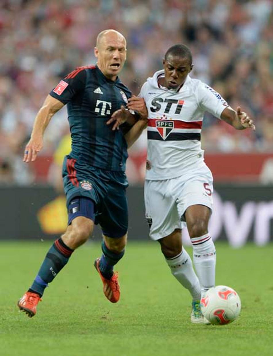 Bayern de Munique x São Paulo (Foto: Christof Stache/AFP)