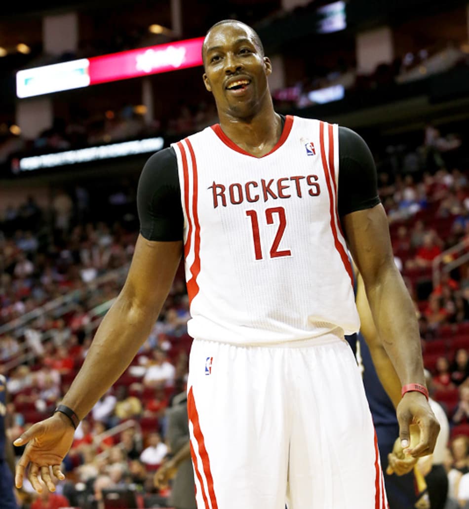 Baixo número de arremessos tentados não incomoda Dwight Howard