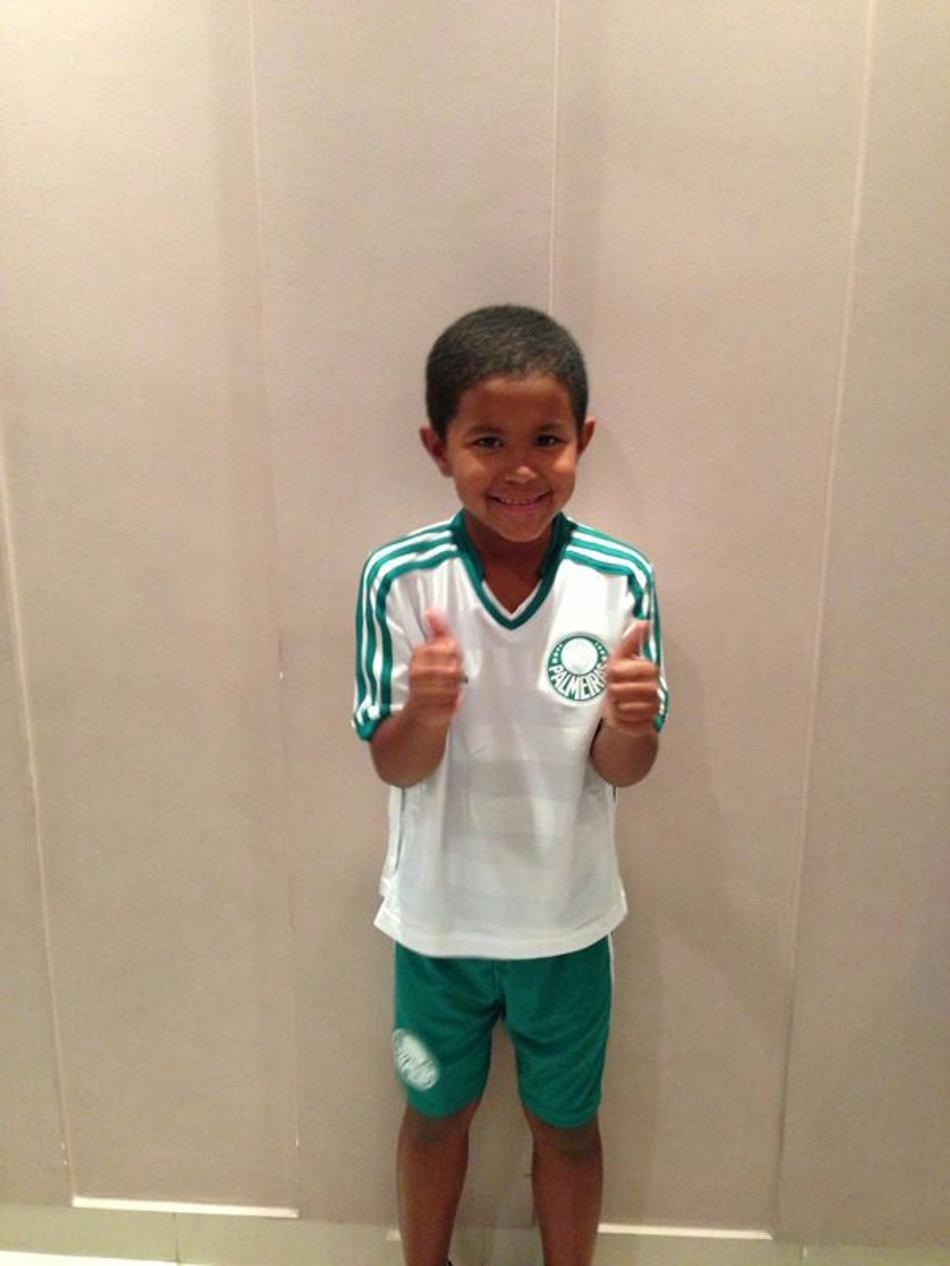 Márcio Araújo - Palmeiras (Foto: Arquivo pessoal)