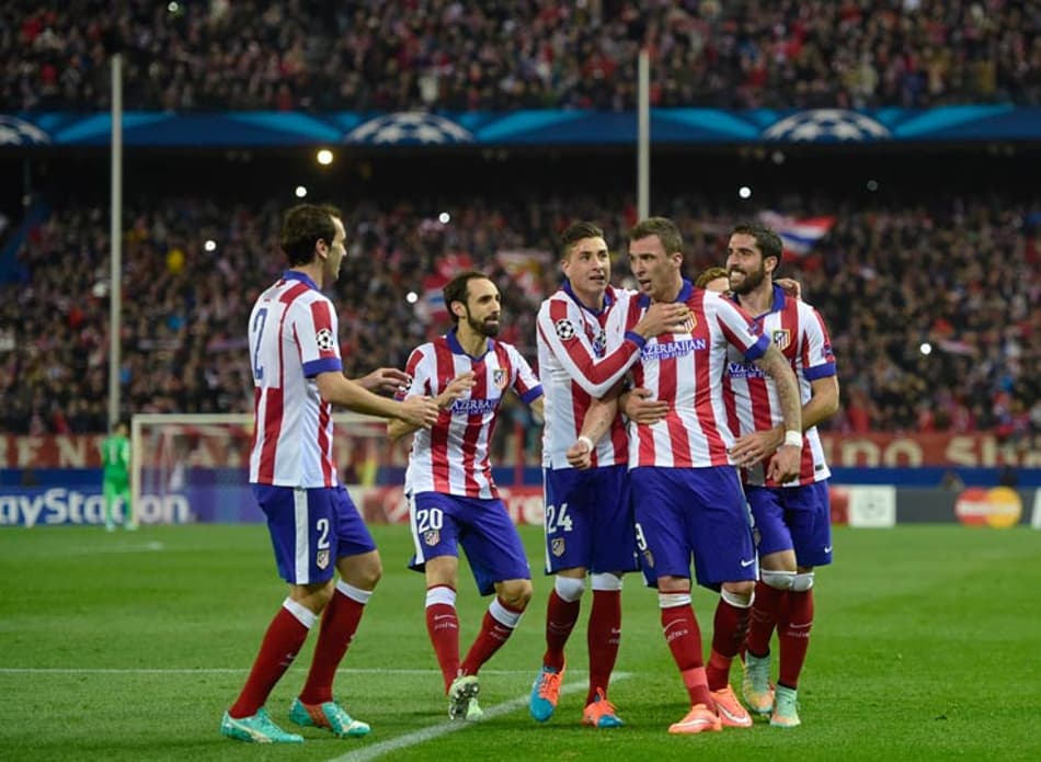 Mario Mandzukic - Atlético de Madri x Olympiacos (Foto: Pierre-Philippe Marcou/AFP)