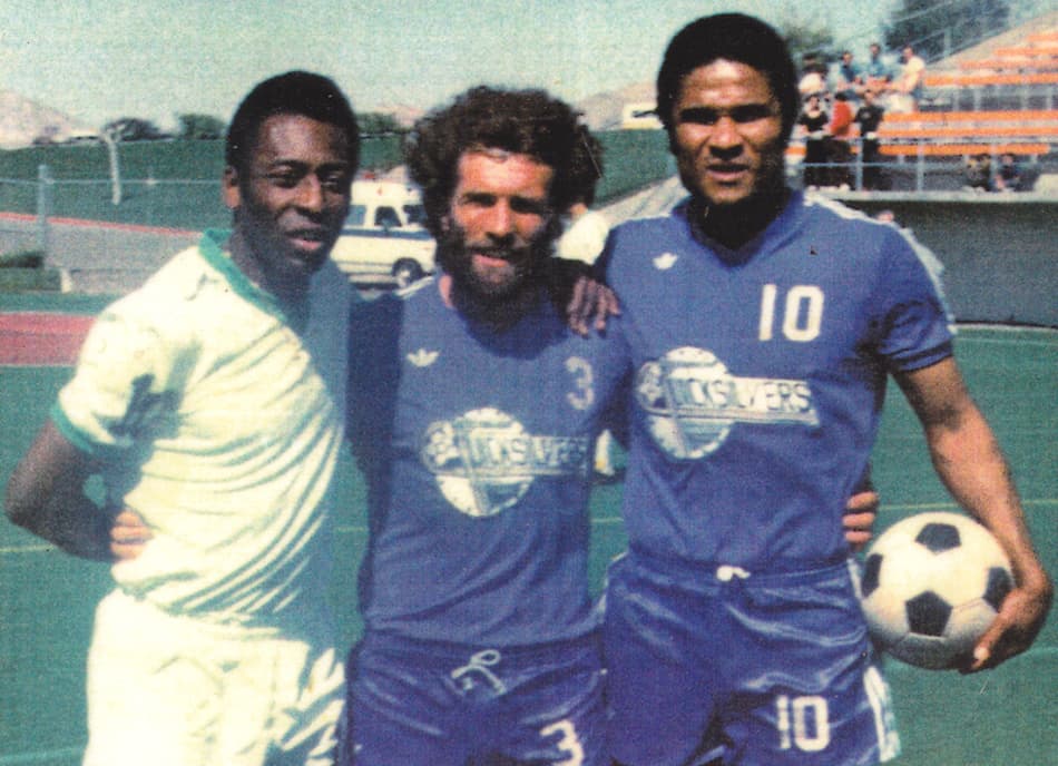 Ppelé e Eusébio (Foto: Divulgação)