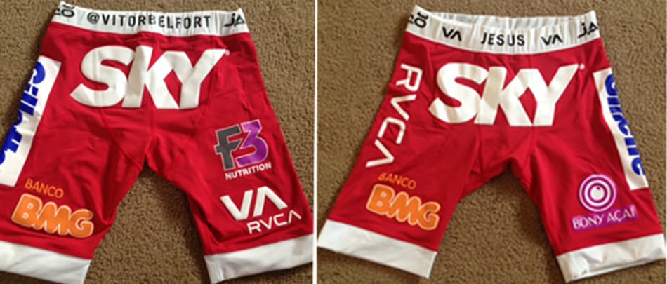 Uniforme Vitor Belfort (Foto: Divulgação)