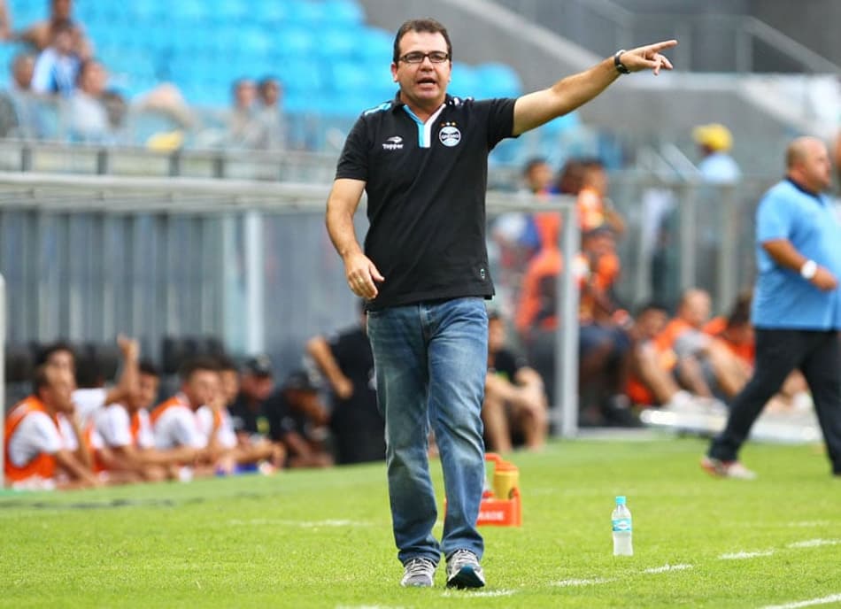 Enderson Moreira - Gremio x Veranopolis (Foto: Lucas Uebel/ Grêmio)