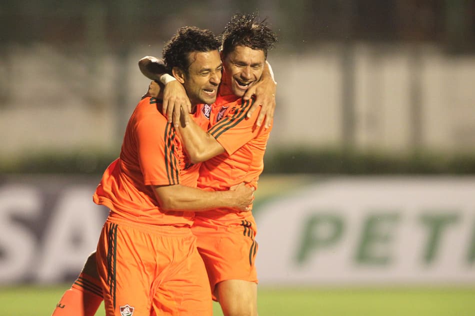 Tupi x Fluminense - Fred e Rafael Sobis (Foto: Paulo Sérgio/LANCE!Press)