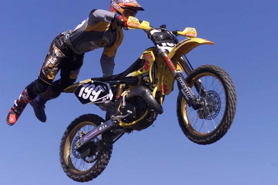 Travis Pastrana em ação nas motos durante o X-Games do ano passado (Crédito: ESPN Images)